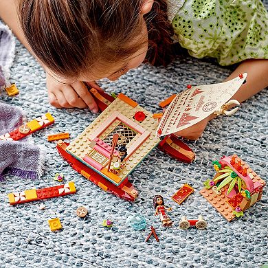 Disney's Moana’s Wayfinding Boat 43210 Building Toy Set by LEGO