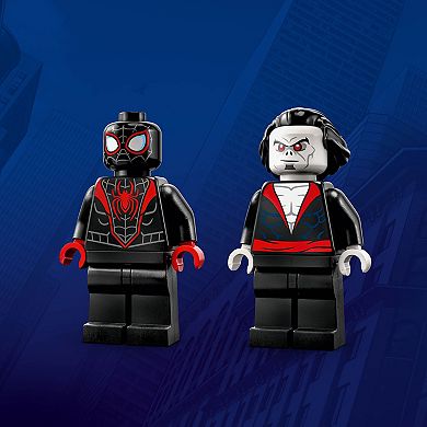 LEGO Marvel Miles Morales vs. Morbius 76244 Building Toy Set