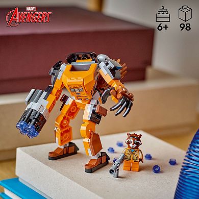 LEGO Marvel Rocket Mech Armor 76243 Building Toy Set