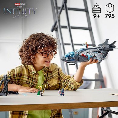 LEGO Marvel The Avengers Quinjet 76248 Building Toy Set