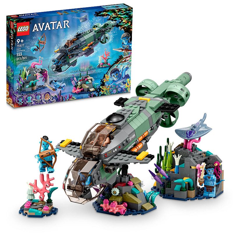LEGO Avatar Mako Submarine 75577 Building Set, Multicolor