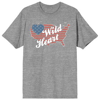 Men's Americana Wild Heart Tee
