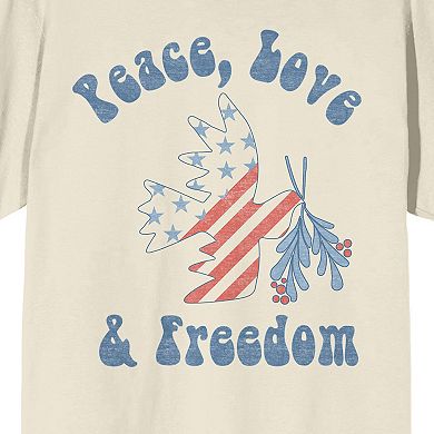 Men's Americana Peace Love Tee