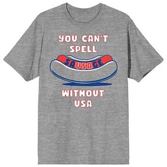 Men's Americana You Can't Spell Sausage without USA Tee