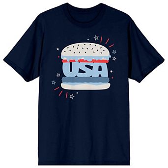 Men's Americana USA Hamburger Tee