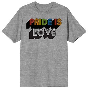Men's Pride Rainbow Pride Is Love Tee