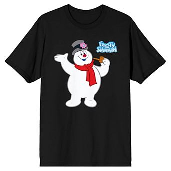 Men's Frosty The Snowman Waving Tee