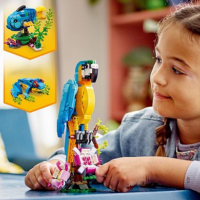Lego Creator Exotic Parrot 31136 Building Toy Set (253 Pieces)