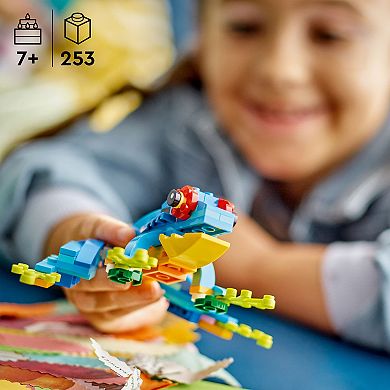 Lego Creator Exotic Parrot 31136 Building Toy Set (253 Pieces)