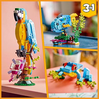 Lego Creator Exotic Parrot 31136 Building Toy Set (253 Pieces)