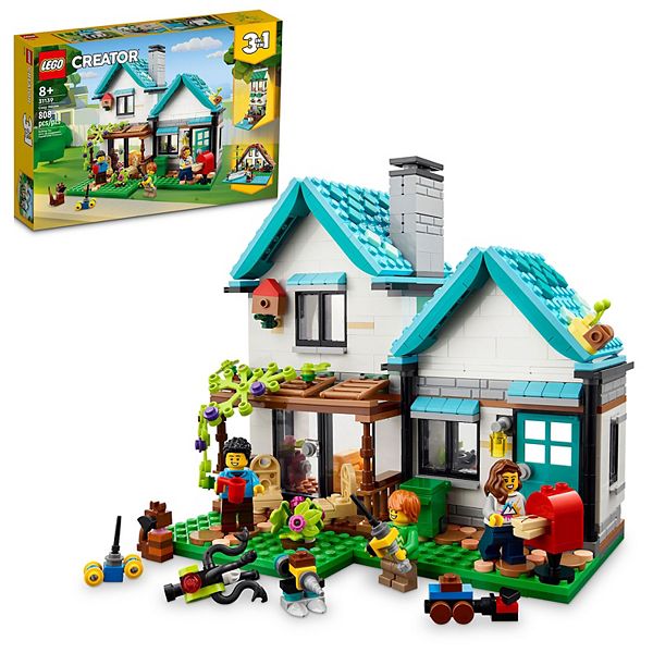 Lego Creator Cozy House 31139 Building Toy Set 808 Pieces