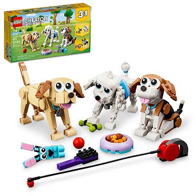 Lego Creator Adorable Dogs 31137 Building Toy Set (475 Pieces)