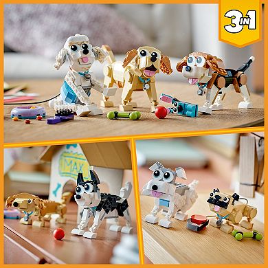 Lego Creator Adorable Dogs 31137 Building Toy Set (475 Pieces)
