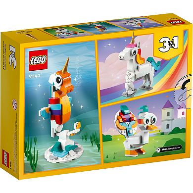 Lego Creator Magical Unicorn 31140 Building Toy Set (145 Pieces)