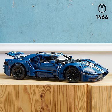 Lego Technic 2022 Ford GT 42154 Building Kit for Adults (1,466 Pieces)
