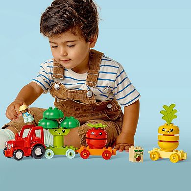 Lego DUPLO My First Fruit and Vegetable Tractor 10982 Building Toy Set (19 Pieces)