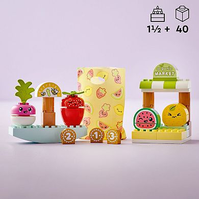 Lego DUPLO My First Organic Market 10983 Building Toy Set (40 Pieces)