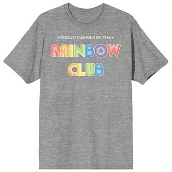 Men's Pride Proud Member Rainbow Tee