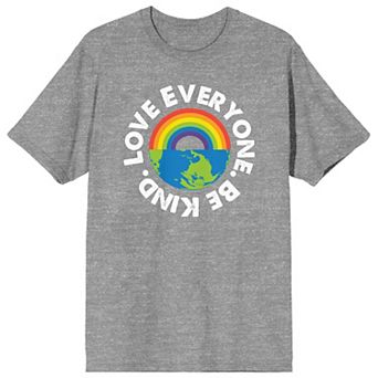 Men's Pride Love Everyone Be Kind Tee