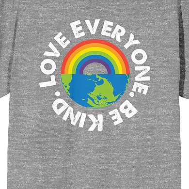 Men's Pride Love Everyone Be Kind Tee