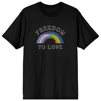 Men's Pride Freedom To Love Tee