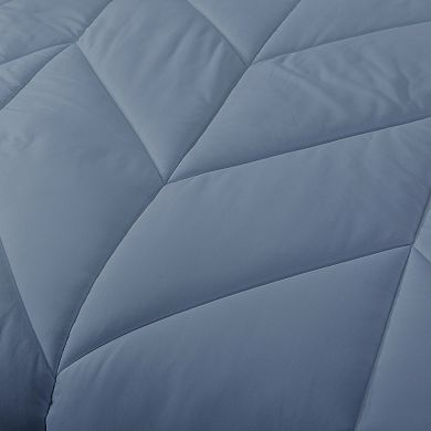 Dream On Chevron Stitch Down-Alternative Comforter