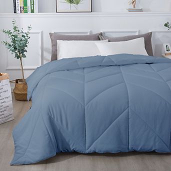 Dream On Chevron Stitch Down-Alternative Comforter