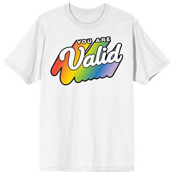 Men's Pride You Are Valid Tee