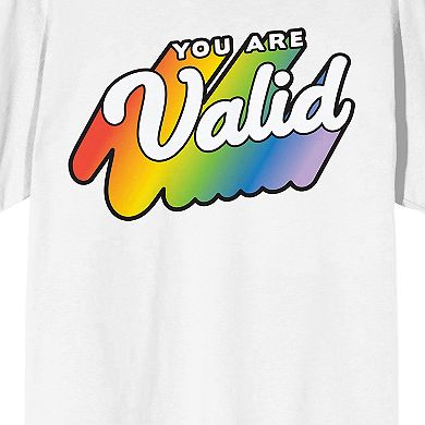 Men's Pride You Are Valid Tee
