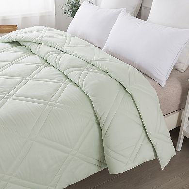 Dream On Decorative Diamond Stitch Down-Alternative Comforter