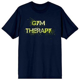 Men's Gym Culture Gym Therapy Tee