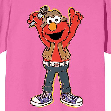 Men's Sesame Street Elmo Holding Tee