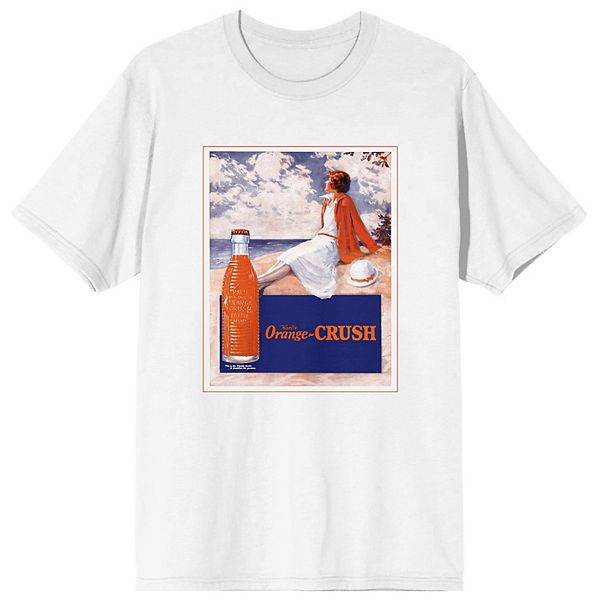 The Crush City Tee (Cream/Orange)