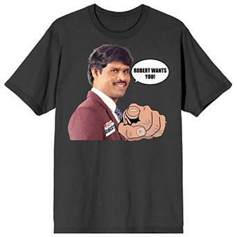 Men's Screenshot Energy Meme "Robert Wants You" Tee