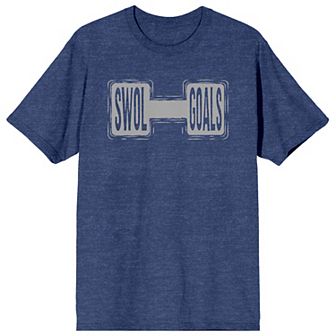 Men's Gym Culture Swol Goals Tee