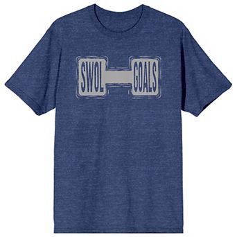 Men's Gym Culture Swol Goals Tee