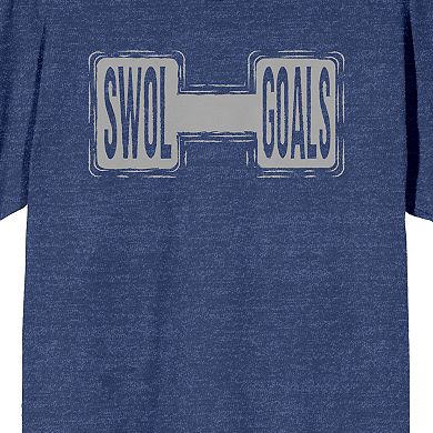 Men's Gym Culture Swol Goals Tee
