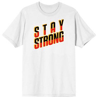 Men's Gym Culture Stay Strong Tee