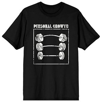 Men's Gym Culture Barbell Weights Tee