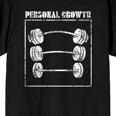 Men's Gym Culture Barbell Weights Tee