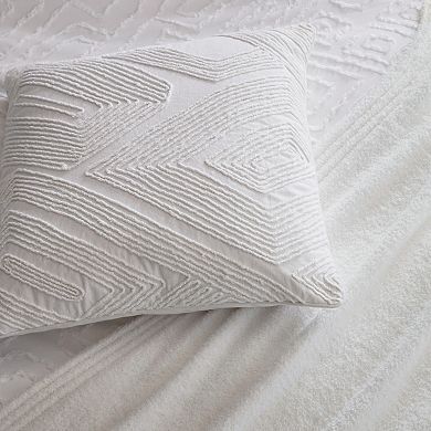 Nalu Nohea White Decorative Pillow - 20" x 20"