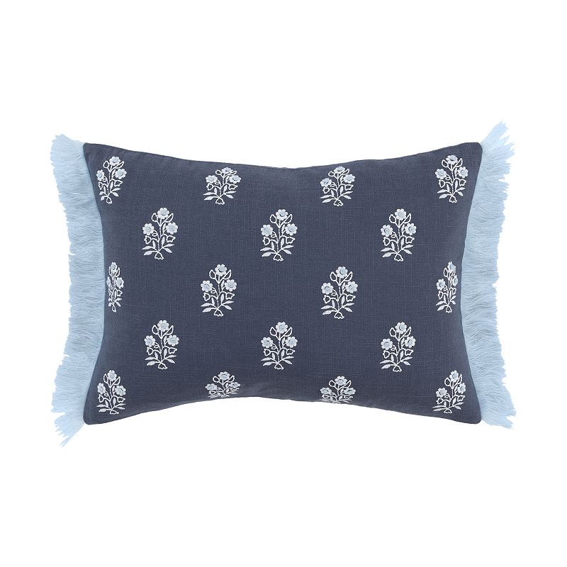 UPC 196796000055 product image for Rizzy Home Chance Down Filled Pillow, Blue | upcitemdb.com