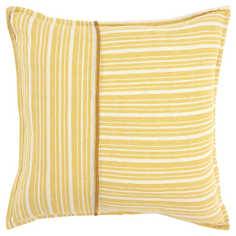 UPC 196796000031 product image for Rizzy Home Hayes Down Filled Pillow, Yellow | upcitemdb.com