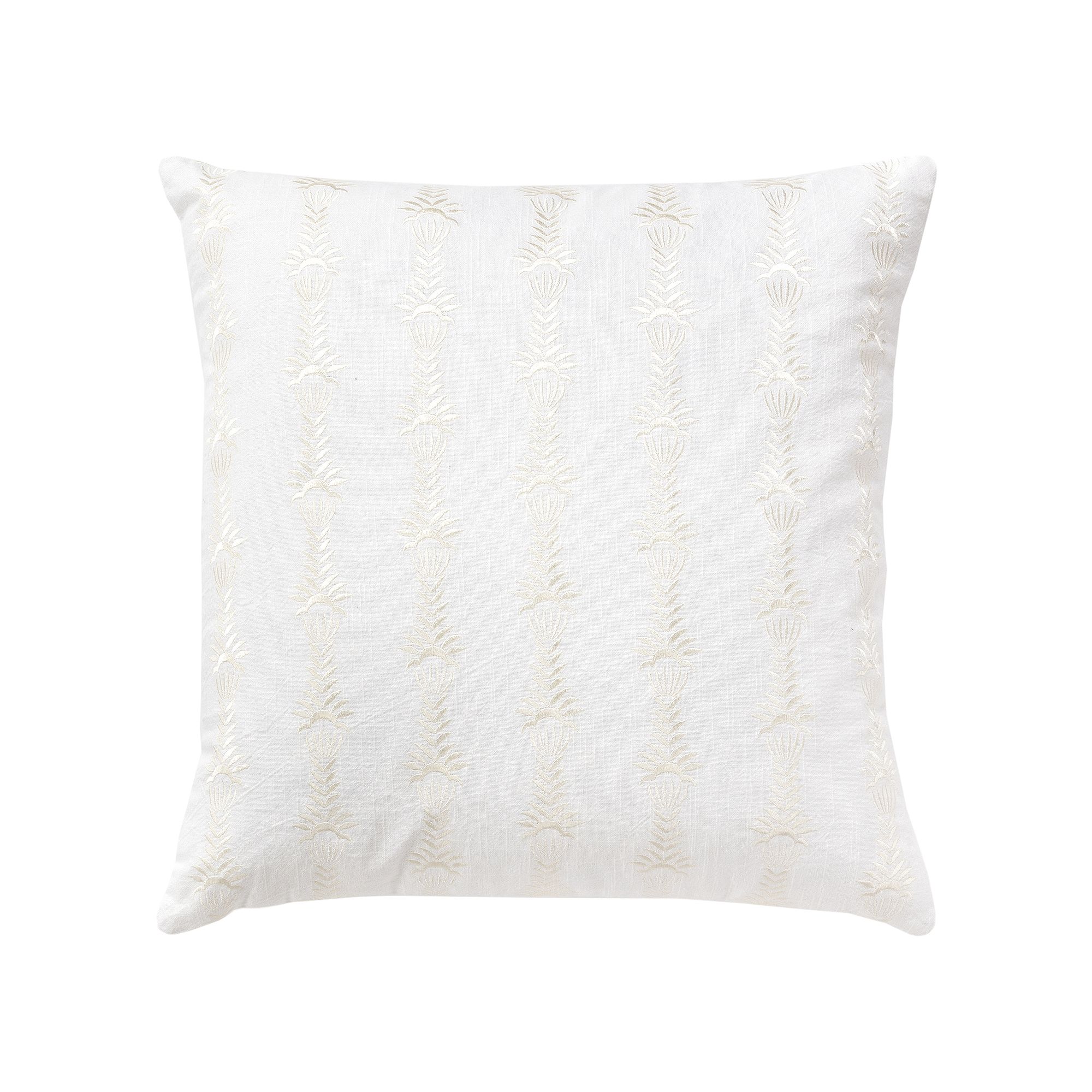 Rizzy Home Keith Down Filled Pillow, Almost White