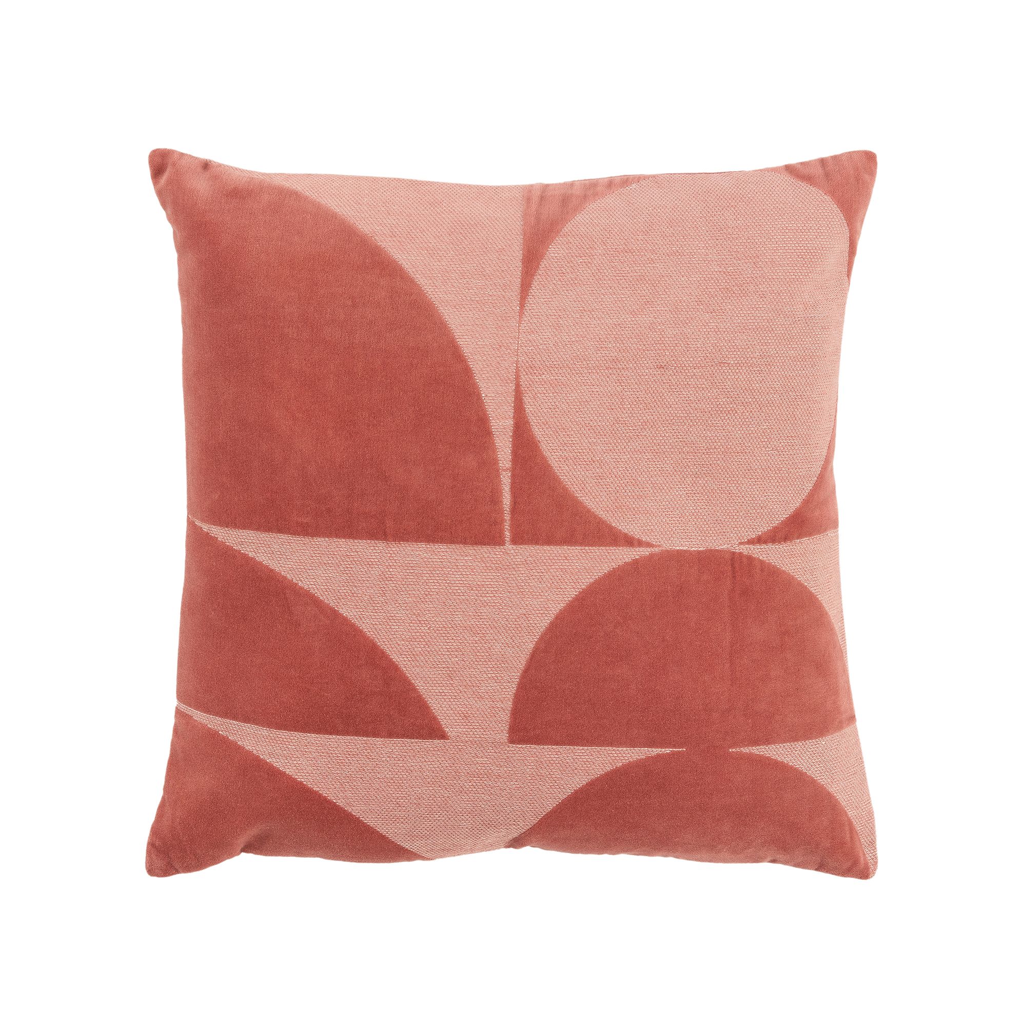 Rizzy Home Kent Down Filled Pillow, Light Brick