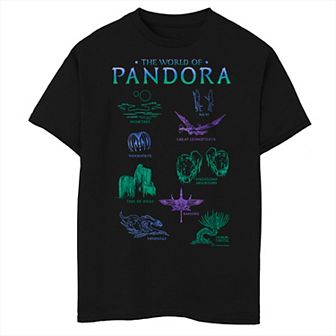 Boys 8-20 Avatar 2 World Of Pandora Flora & Fauna Graphic Tee