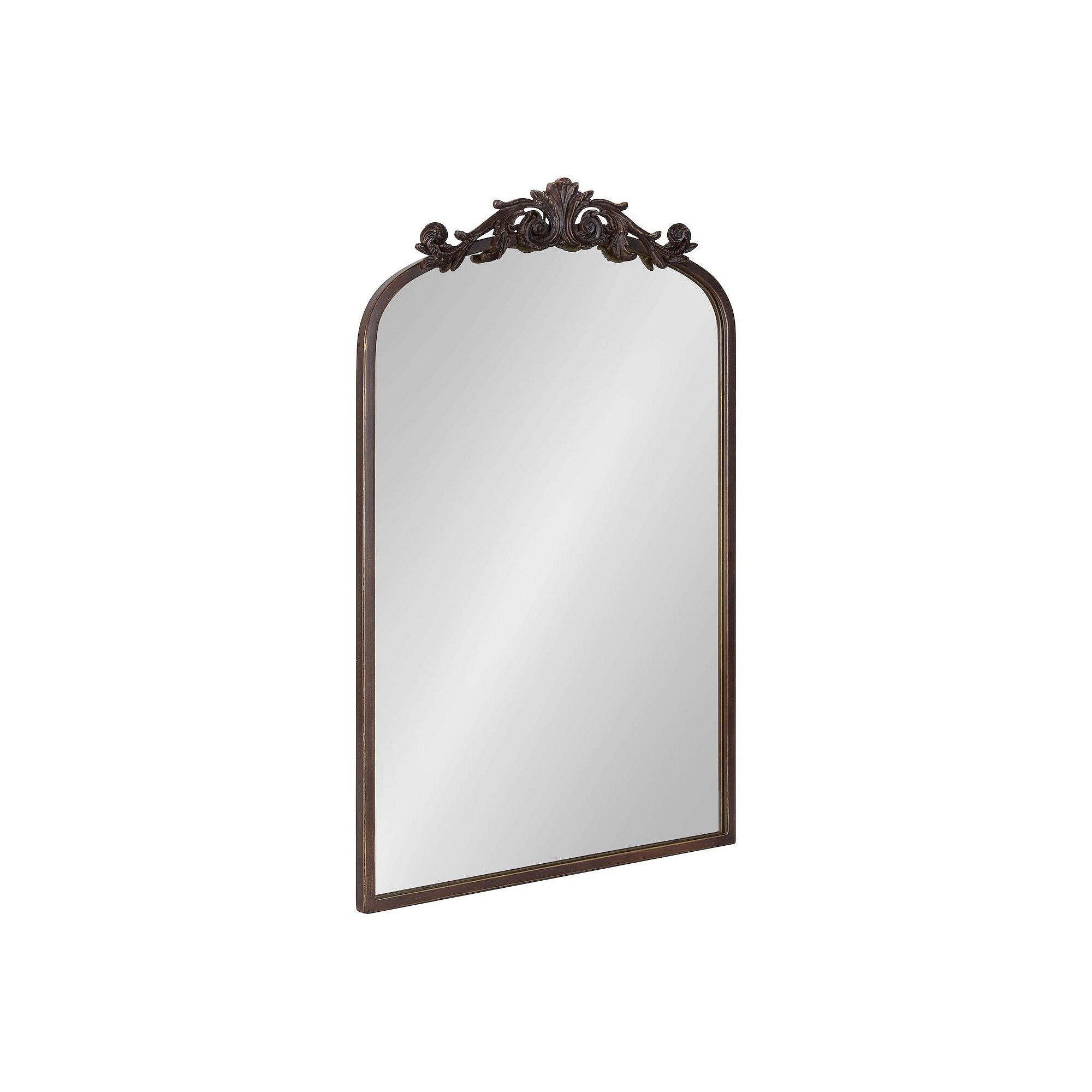 Kate and Laurel Arendahl Traditional Arched Wall Mirror, Bronze