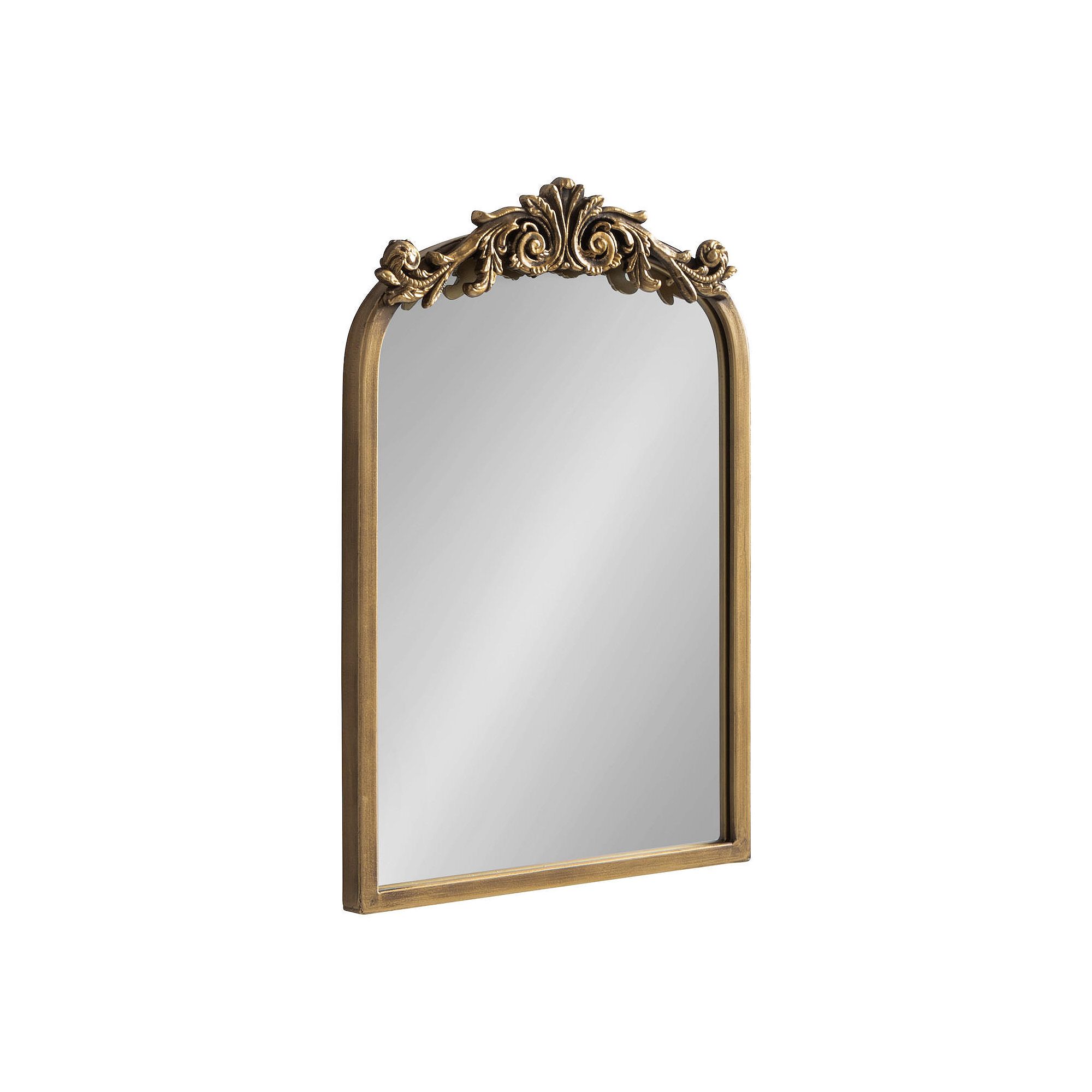 Kate and Laurel Arendahl Traditional Arched Wall Mirror, Gold
