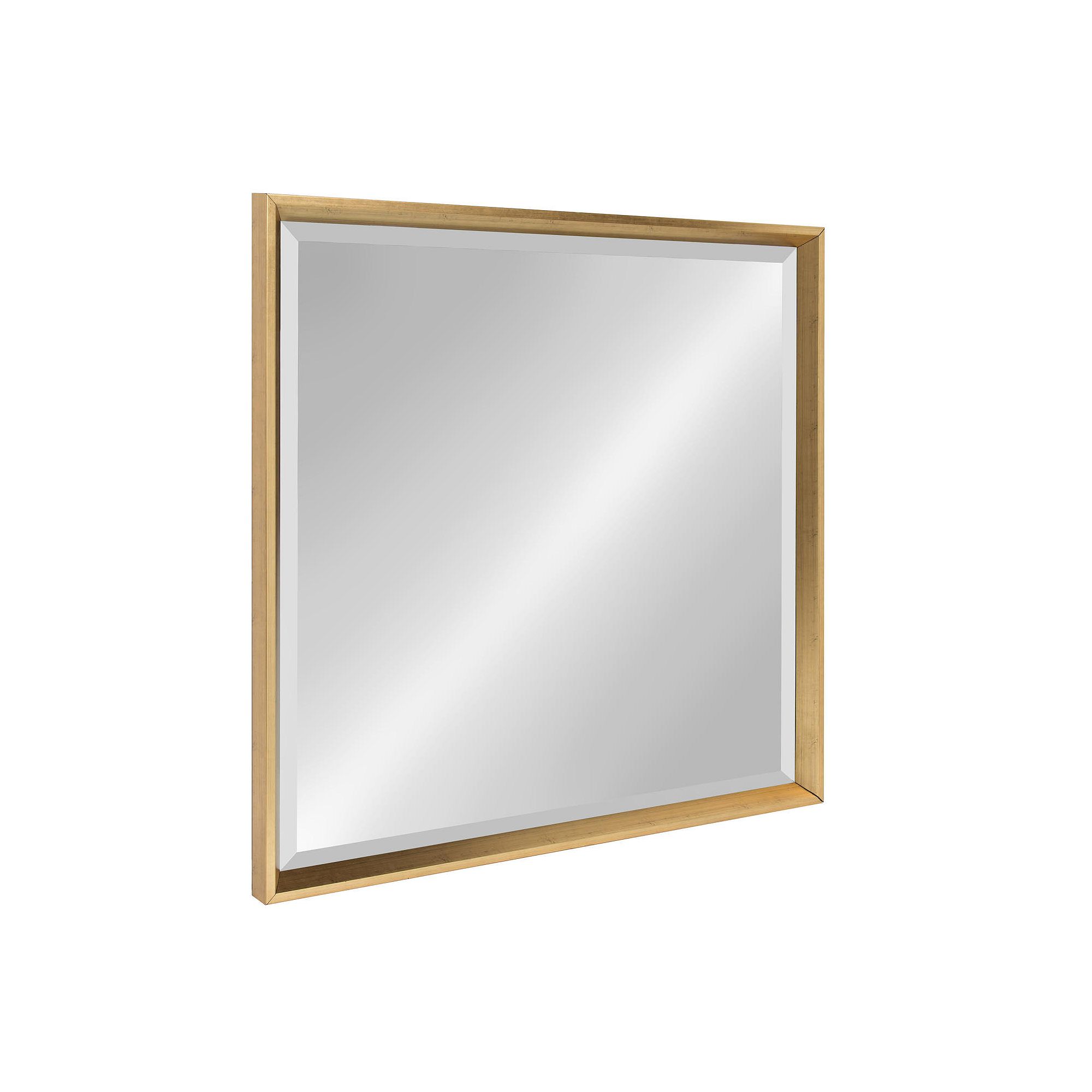 Kate and Laurel Calter Bathroom Wall Mirror, Gold