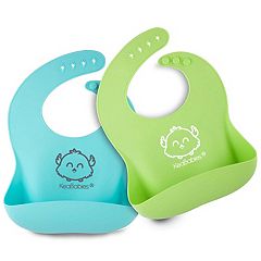 KeaBabies Silicone Baby Food Freezer Tray with Clip-On Lid Alpine Green | Target